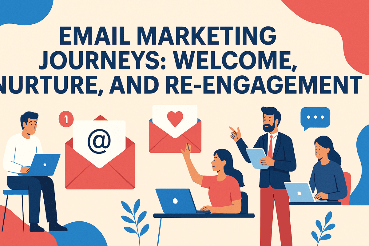 EMAIL MARKETING JOURNEYS: WELCOME, NURTURE, AND RE-ENGAGEMENT